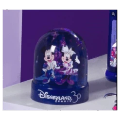 Boule à Neige Mickey Et Minnie 30ème Anniversaire Disneyland Paris