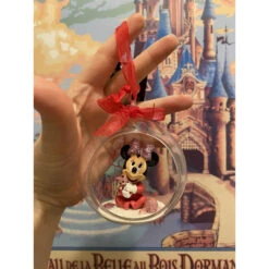 Boule De Noël "Mon Premier Noël" Minnie Disneyland Paris