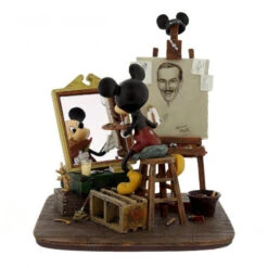 Figurine Mickey "Auto-portrait" Disneyland Paris