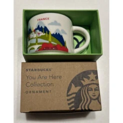 Mini Mug Ornement De Sapin France YAH Starbucks